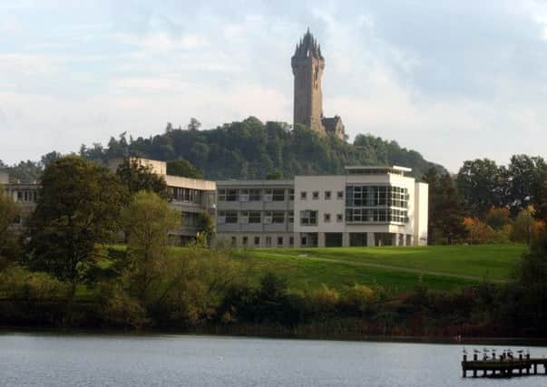 Stirling University will receive cash to develop a heat and power plant. Picture: TSPL