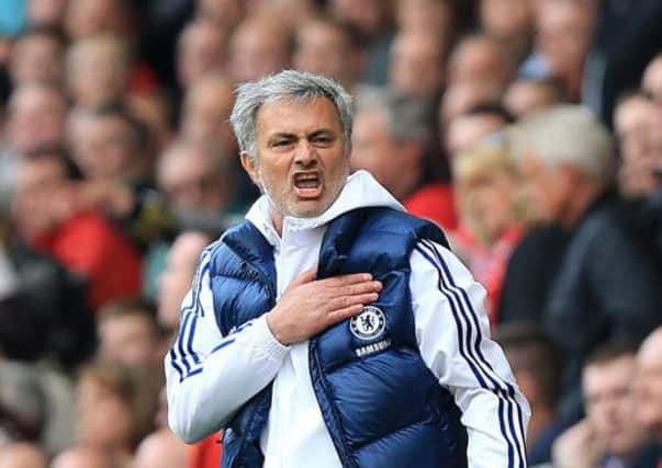 Chelsea manager Jose Mourinho savours his sides victorious performance at Anfield yesterday. Picture: PA