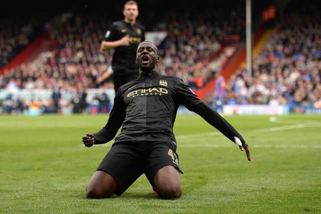 Yaya Toure was unstoppable at Palace and scored Citys second goal. Picture: PA