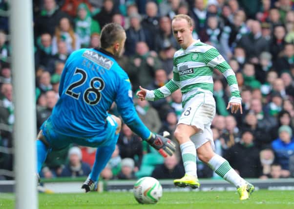 Neil Lennon has backed Leigh Griffiths and Anthony Stokes to build a partnership. Picture: Robert Perry