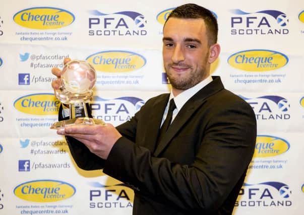 Rangers ace Lee Wallace is named the 2013/2014 PFA Scotland League 1 Player of the Year. Picture: SNS