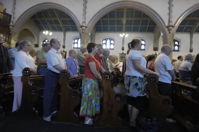 With congregations ageing, church membership is falling. Picture: Donald MacLeod