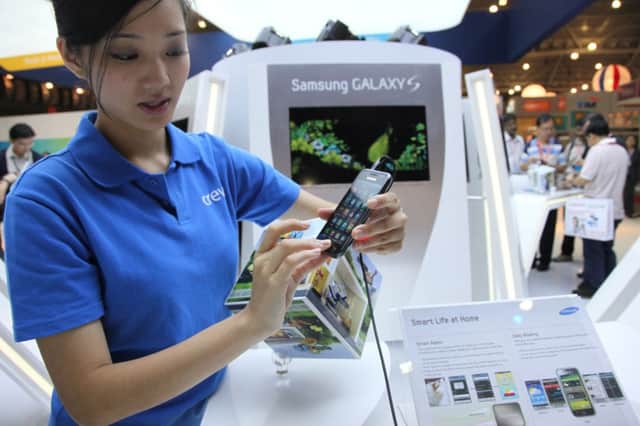 Scottish electronics firm Wolfson helped pioneer the technology that powers Samsung smartphones. Picture: Getty