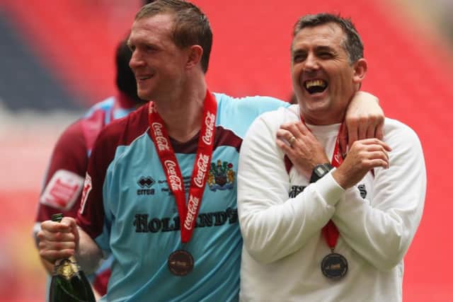 Owen Coyle won play-offs with Dundee United in 1996, Bolton in 1995 and Burnley in 2009. Picture: Getty