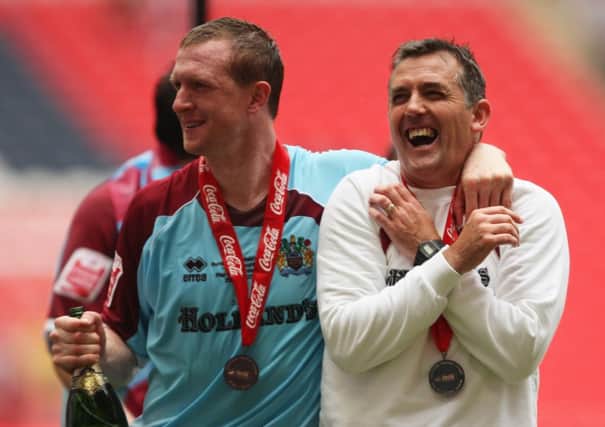 Owen Coyle won play-offs with Dundee United in 1996, Bolton in 1995 and Burnley in 2009. Picture: Getty