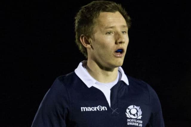 Murdo McAndrew: Pro dream. Picture: SNS/SRU