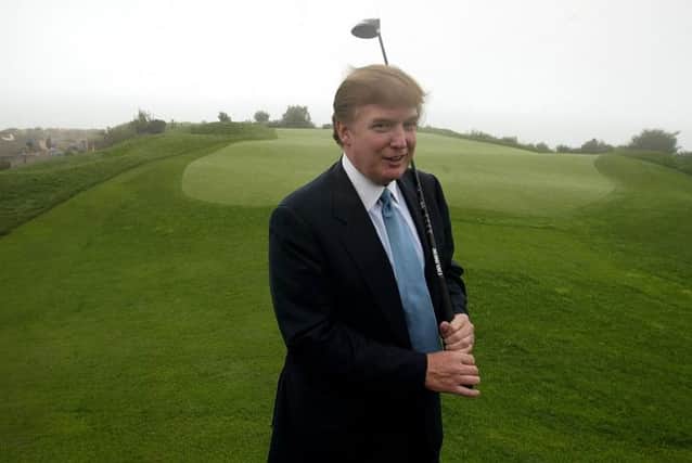 US Tycoon Donald Trump is set to buy Turnberry. Picture: AP