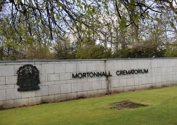 Mortonhall Crematorium in Edinburgh, ahead of the publication of the report. Picture: Greg Macvean