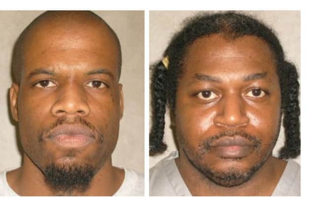 Clayton Lockett (L) and Charles Warner. Picture: AFP Photo/Oklahoma Department of Corrections