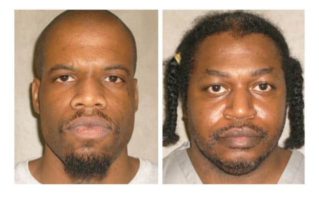 Clayton Lockett (L) and Charles Warner. Picture: AFP Photo/Oklahoma Department of Corrections
