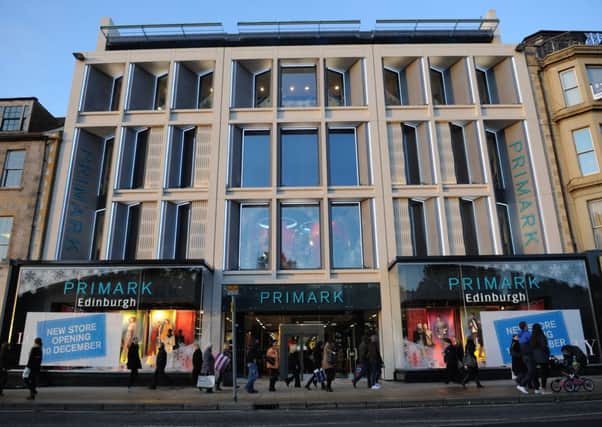The incident occurred at the Primark store on Princes St, Edinburgh. Picture: TSPL