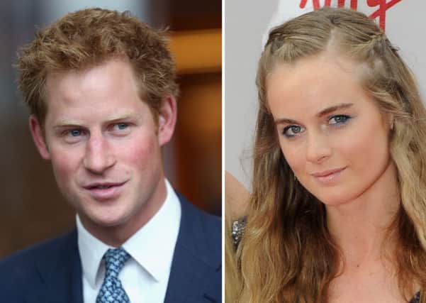 Prince Harry and Cressida Bonas have split up, but remain "the best of friends". Picture: PA