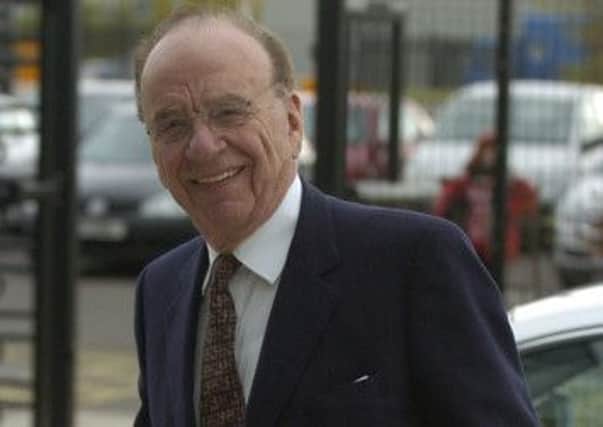 Rupert Murdoch on a visit to Scotland in 2009. Salmond has hailed Murdoch as "remarkable". Picture: TSPL