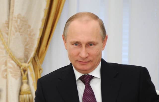 Vladimir Putin was praised by Alex Salmond this week. Picture: Getty