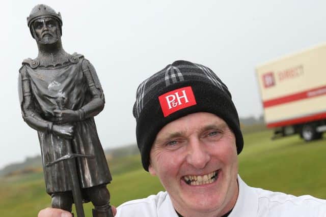 2014 P&H Championship at Dundonald Links winner Robert Arnott. Picture: Contributed