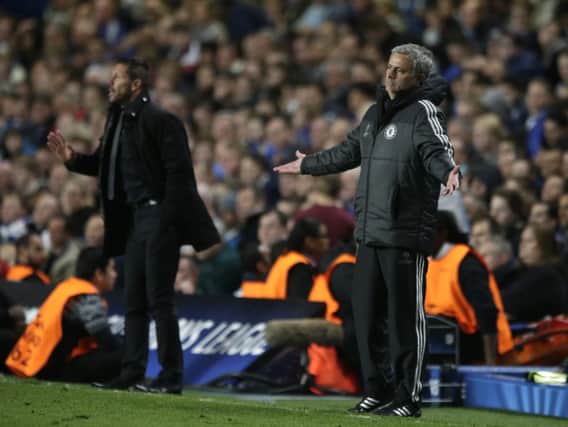 Chelsea manager Jose Mourinho. Picture: AP