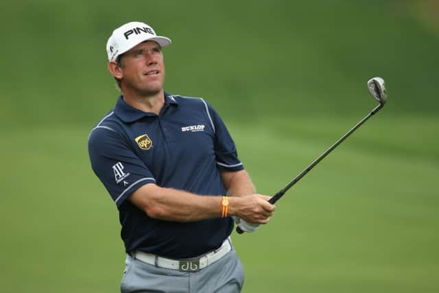 Former world No 1 Lee Westwood will tee off today with Phil Mickelson and Justin Rose. Picture: Getty