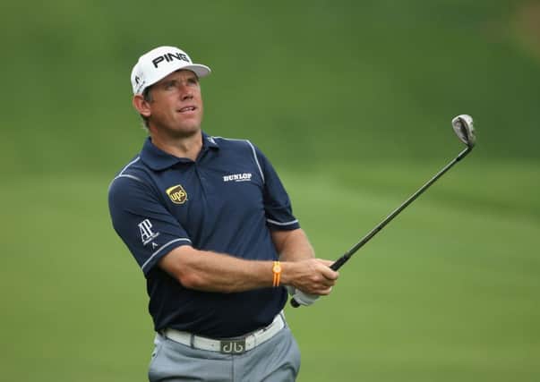 Former world No 1 Lee Westwood will tee off today with Phil Mickelson and Justin Rose. Picture: Getty
