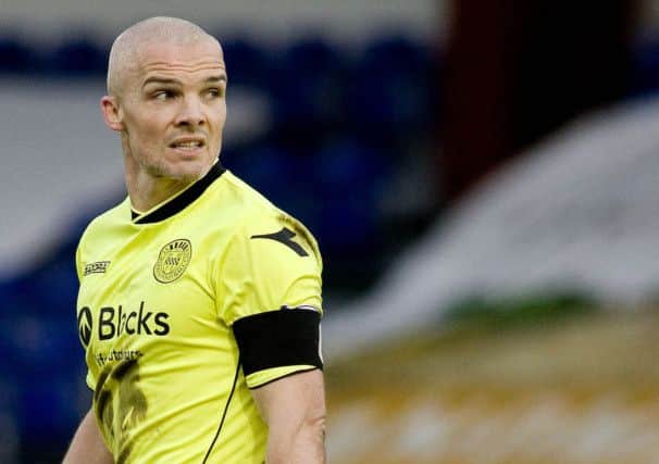 Successful appeal: St Mirren captain Jim Goodwin. Picture: SNS