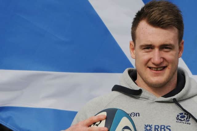 Stuart Hogg has been restored to the starting line-up after injury. Picture: Ian Rutherford