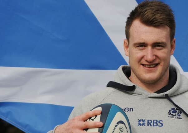 Stuart Hogg has been restored to the starting line-up after injury. Picture: Ian Rutherford