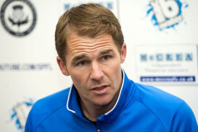 Partick Thistle manager Alan Archibald. Picture: SNS