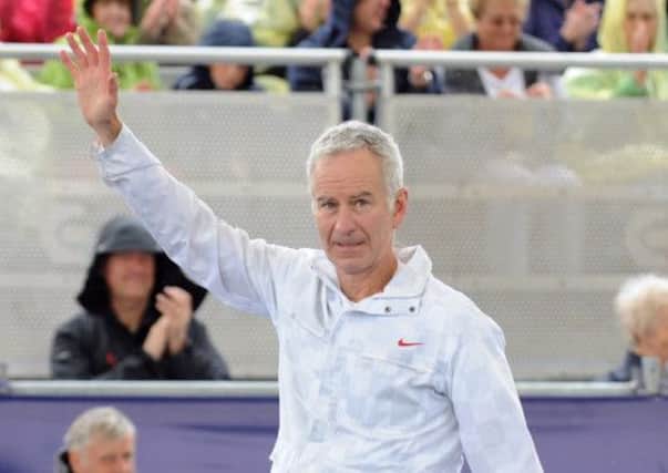 McEnroe hinted he would consider coaching Andy Murray. Picture: Jane Barlow