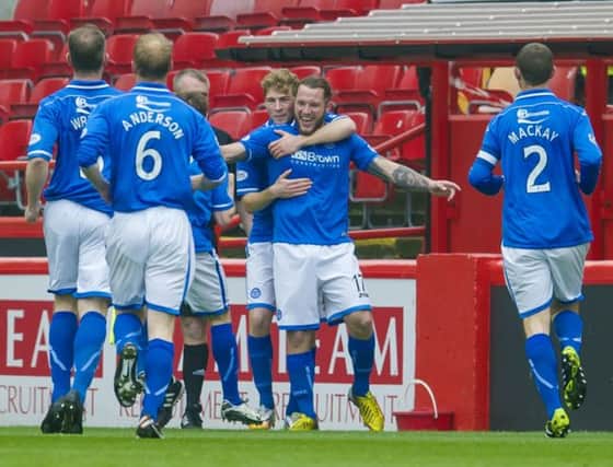St Johnstone got past Aberdeen in their semi final. Picture: SNS