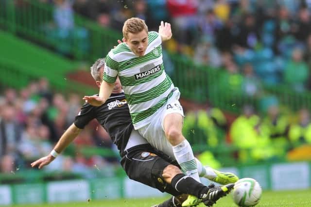 Celtic's James Forrest, in action in 2013. Picture: Robert Perry