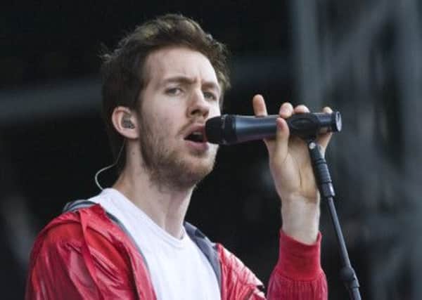 Calvin Harris on the main stage at T in the Park in 2009. Picture: Ian Georgeson