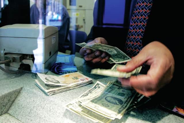 The pound recently hit a near five-year high against the dollar. Picture: Getty