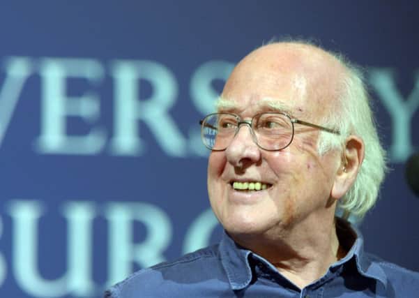Professor Peter Higgs has raised Scotland's reputation for research. Picture: Phil Wilkinson