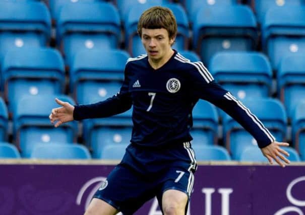 Craig Wighton is one of many rising stars in the Scotland U17 side. Picture: SNS