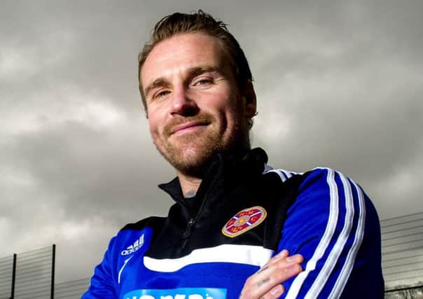 Hearts midfielder Ryan Stevenson says he never wanted to leave Tynecastle. Picture: SNS
