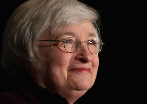 Janet Yellen, who chaired the Federal reserve talked up growth prospects. Picture: Getty