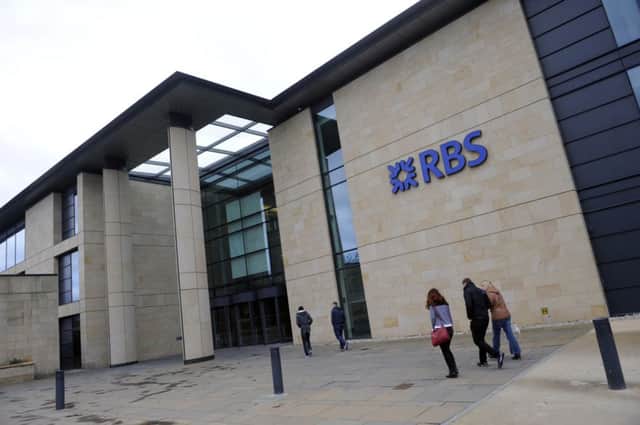 Shares in Royal Bank Of Scotland have risen after it was announced the bank had beaten market expectations. Picture: TSPL
