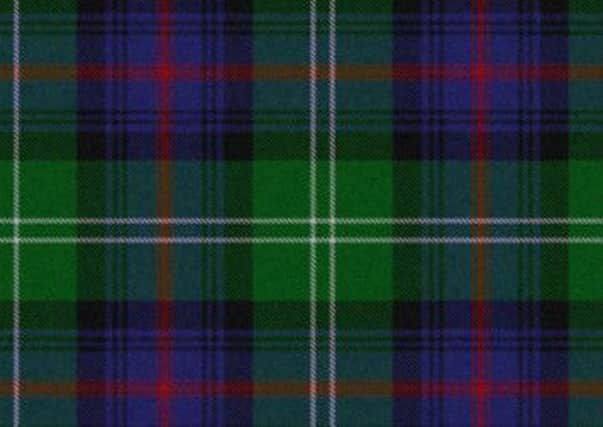 Sutherland clan tartan. Picture: Submitted