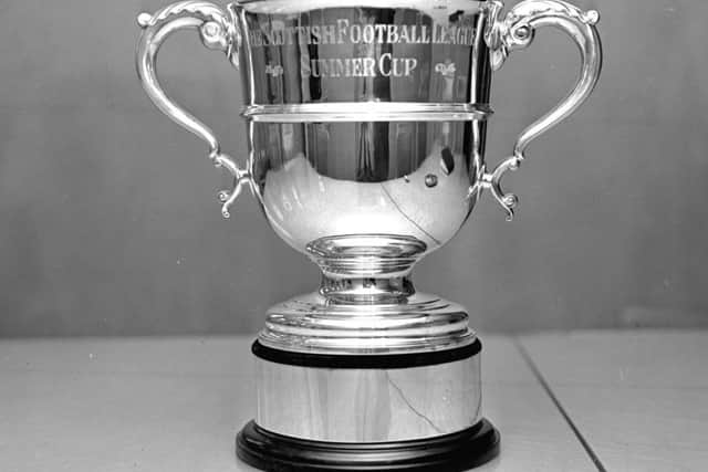 The Scottish Football League Summer Cup photgraphed in May 1964. Picture: TSPL