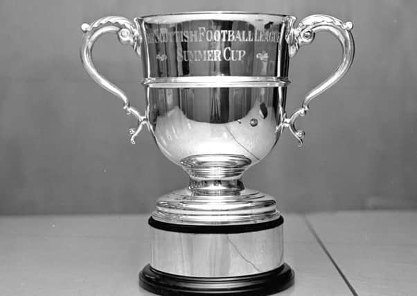 The Scottish Football League Summer Cup photgraphed in May 1964. Picture: TSPL