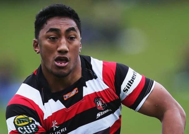 Bundee Aki is moving to Pro12 strugglers Connacht - so he can play for Ireland. Picture: Getty
