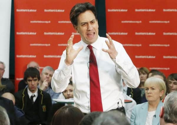 Ed Miliband said banning zero hour contracts was a priority for Labour. Picture: PA