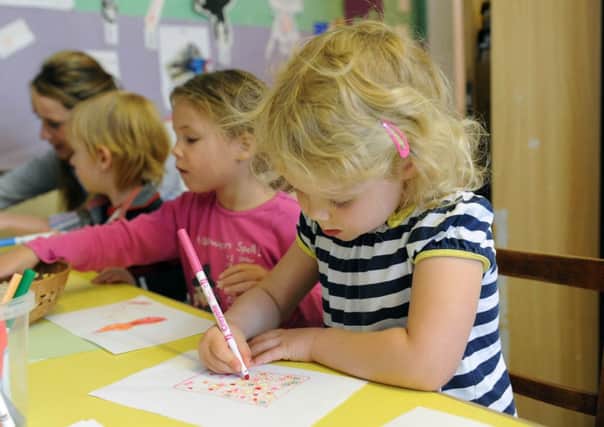 A report by Childcare and Childrens Intellectual Outcomes, says that Pre-school experience enhances all-round development in children and may particularly benefit disadvantaged children. Picture: TSPL