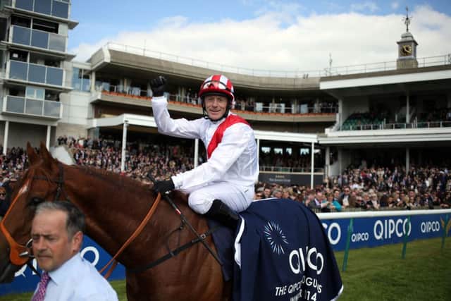Kieren Fallon claimed a shock win on Night of Thunder. Picture: Steve Parsons/PA