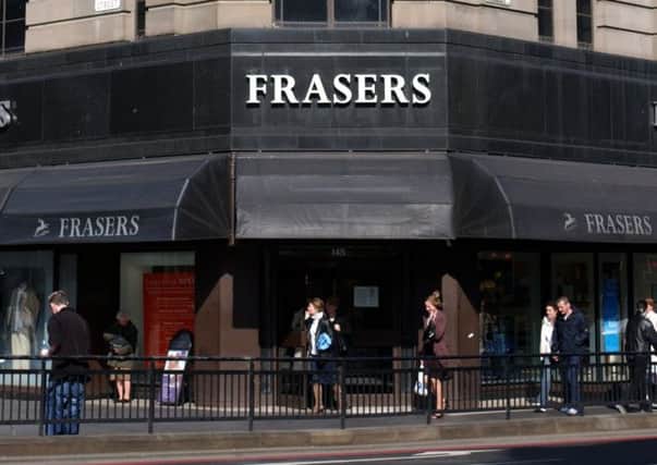 House of Fraser currently has 60 sites in the UK and Ireland. Picture: Justin Spittle