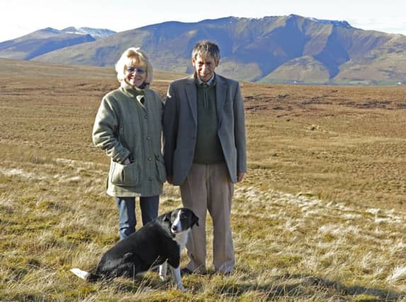 The Earl of Lonsdale, Hugh Lowther, with his wife, Lady Lonsdale need to pay off a hefty tax bill. Picture: PA