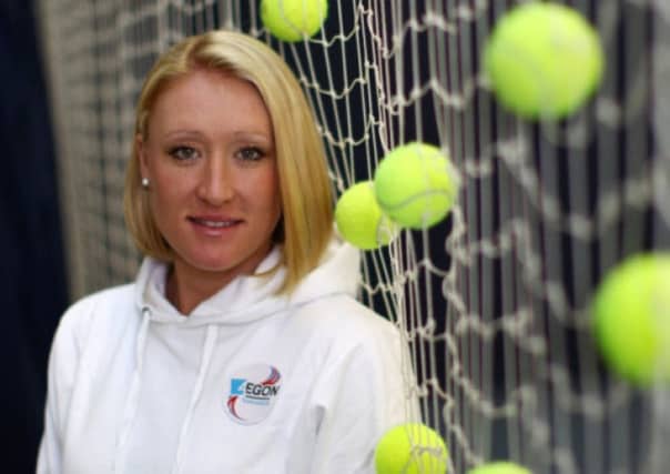Elena Baltacha was born in Ukraine and raised in Scotland. Picture: Getty
