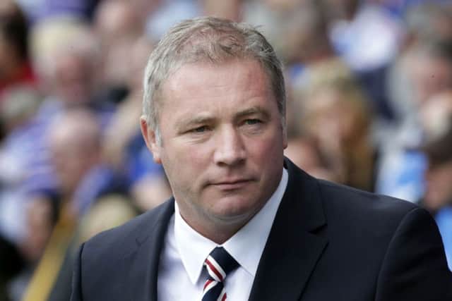 Ally McCoist, who is set to miss out on a bonus for the second year running. Picture: PA