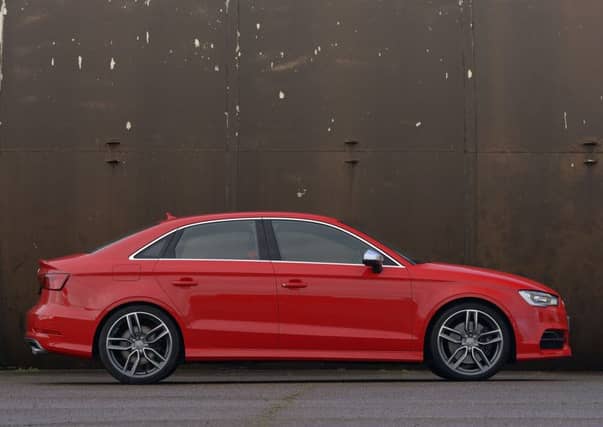 With 296bhp and four-wheel drive, the Audi S3 Saloon is no slouch
