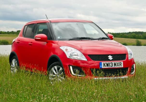 Four-wheel-drive and extra ground clearance let the Suzuki Swift 4x4 leave the beaten track
