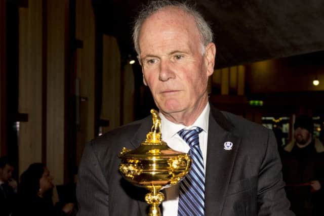 PFA chief executive Sandy Jones is on hand to celebrate the 2014 Ryder Cup. Picture: SNS